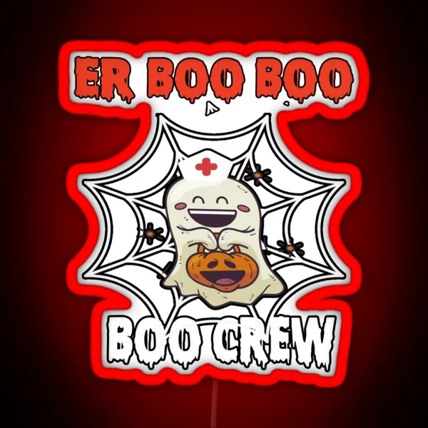 Er Boo Boo Crew RGB Neon Sign