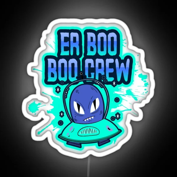 Er Boo Boo Crew RGB Neon Sign