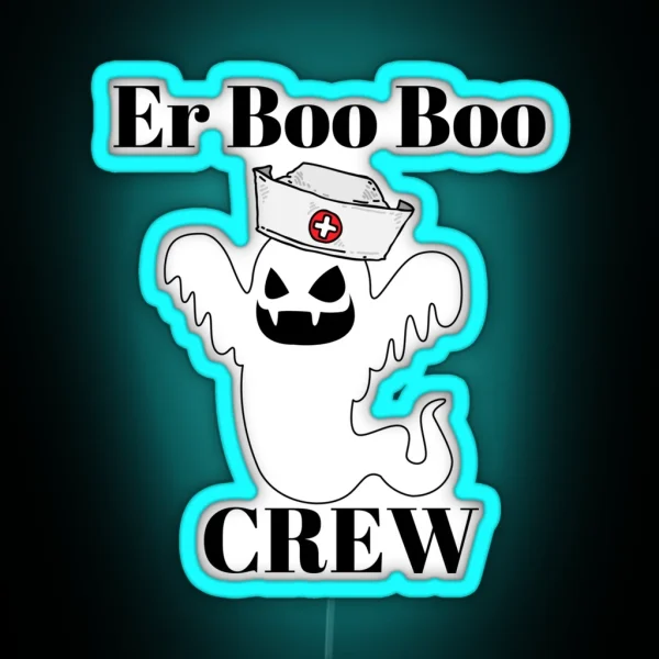 Er Boo Boo Crew RGB Neon Sign