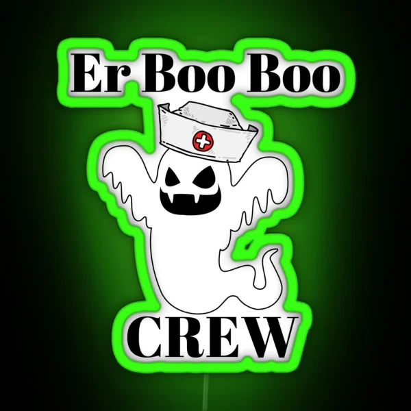 Er Boo Boo Crew RGB Neon Sign