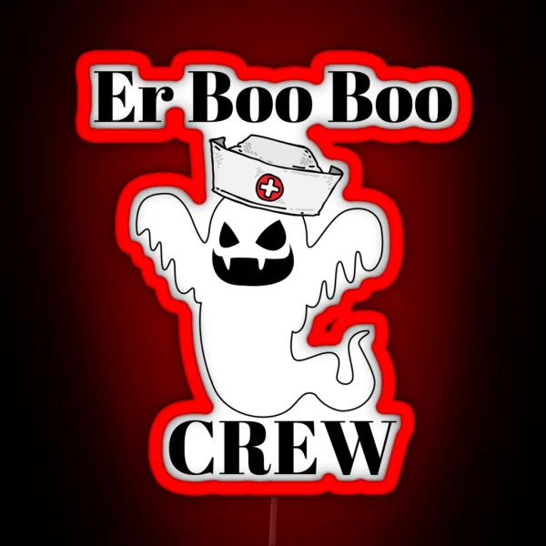 Er Boo Boo Crew RGB Neon Sign