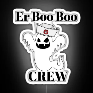 Er Boo Boo Crew RGB Neon Sign