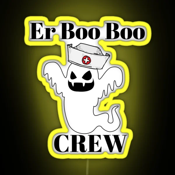 Er Boo Boo Crew RGB Neon Sign