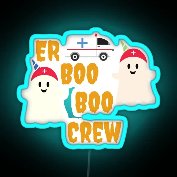 Er Boo Boo Crew RGB Neon Sign