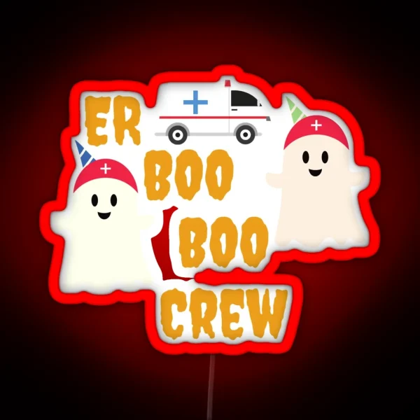 Er Boo Boo Crew RGB Neon Sign
