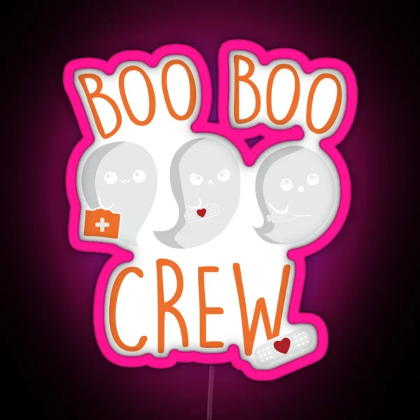 Er Boo Boo Crew RGB Neon Sign