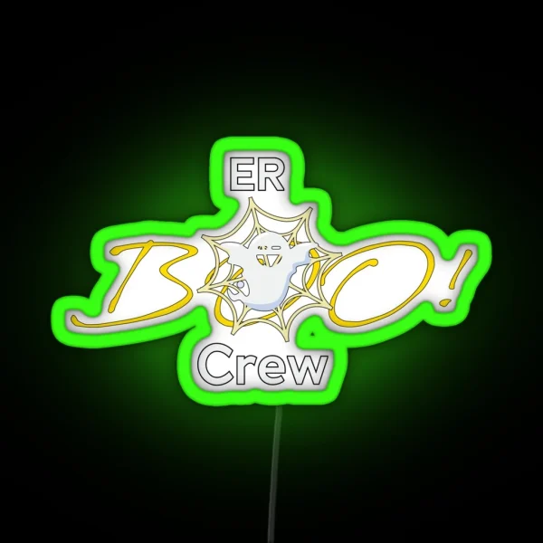Er Boo Crew RGB Neon Sign