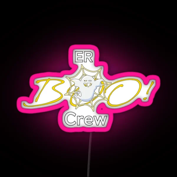 Er Boo Crew RGB Neon Sign