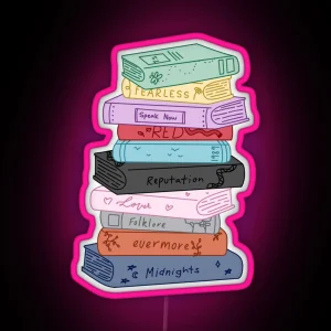 Eras Books RGB Neon Sign