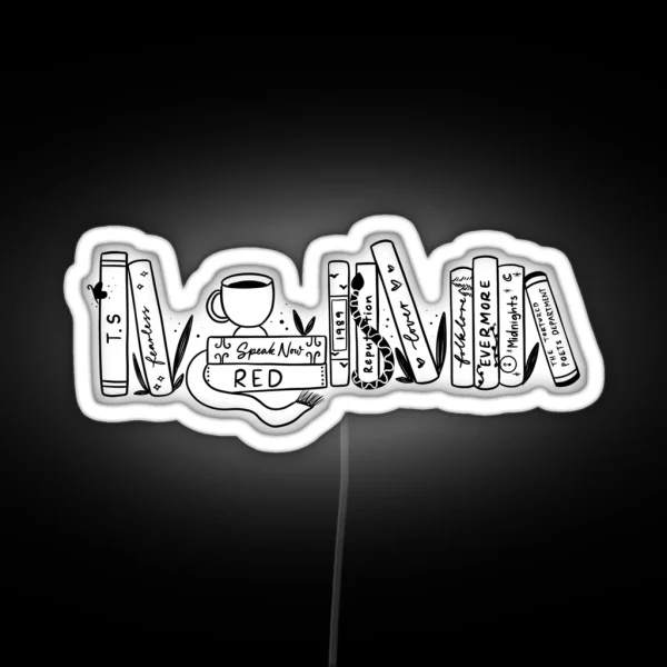 Eras Books RGB Neon Sign