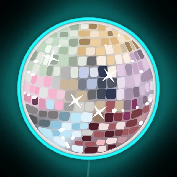 Eras Mirrorball RGB Neon Sign