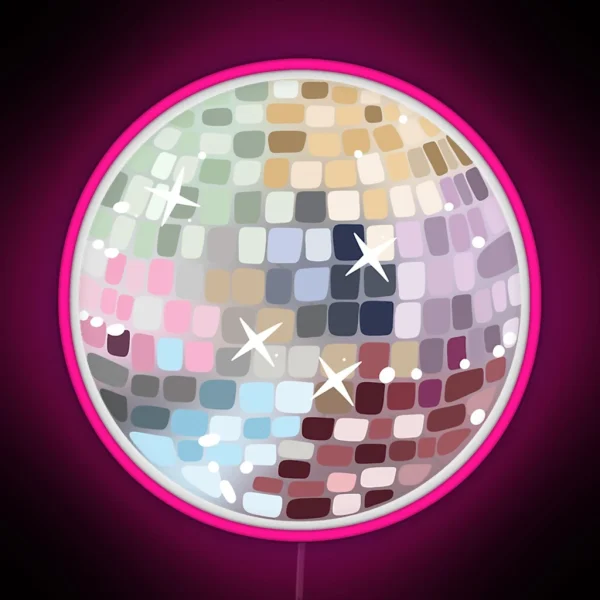 Eras Mirrorball RGB Neon Sign