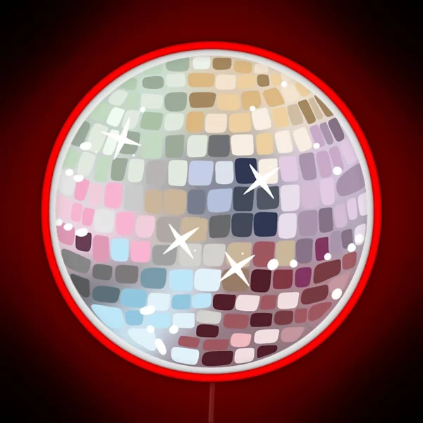 Eras Mirrorball RGB Neon Sign