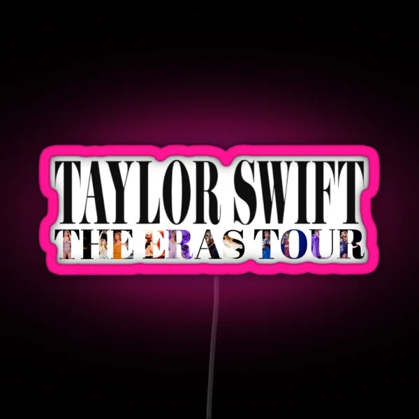 Eras Tour Collage RGB Neon Sign