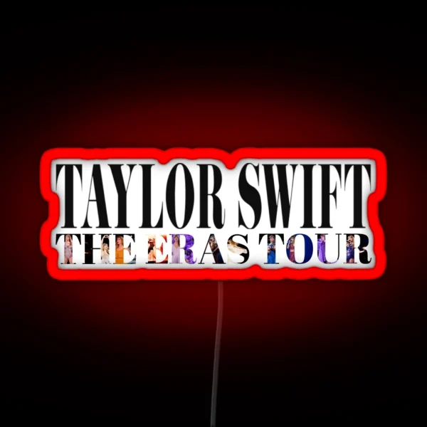 Eras Tour Collage RGB Neon Sign