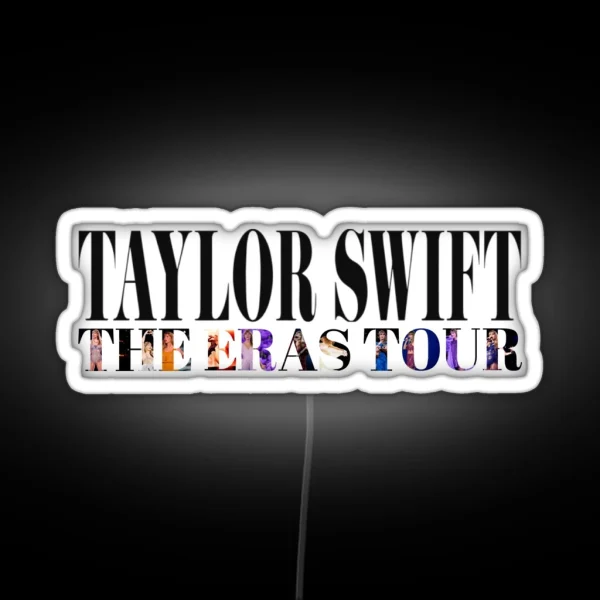 Eras Tour Collage RGB Neon Sign