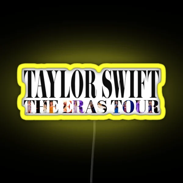 Eras Tour Collage RGB Neon Sign