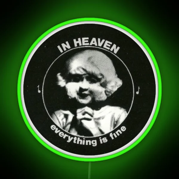 Eraserhead Directed RGB Neon Sign