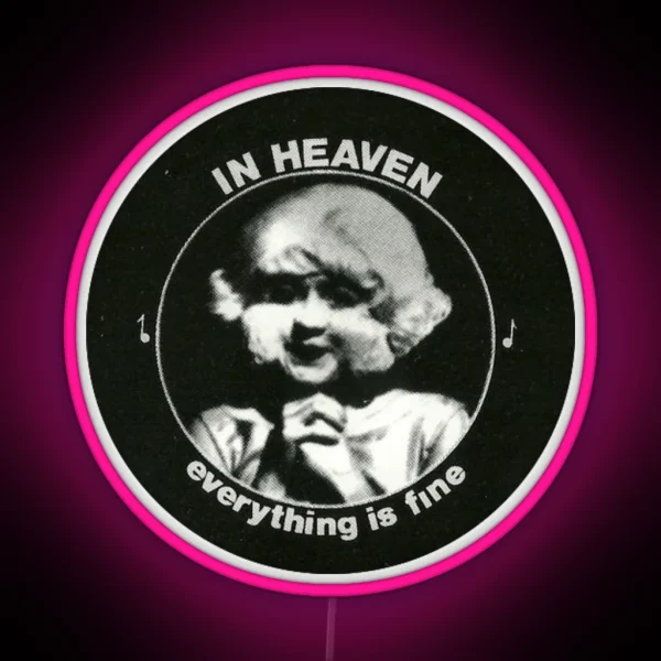 Eraserhead Directed RGB Neon Sign
