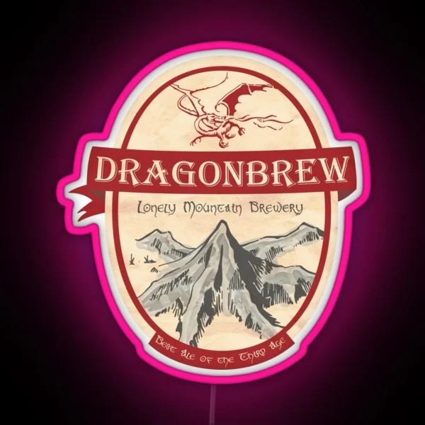 Erebor Dragonbrew RGB Neon Sign