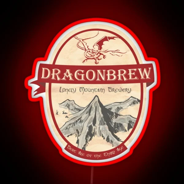 Erebor Dragonbrew RGB Neon Sign