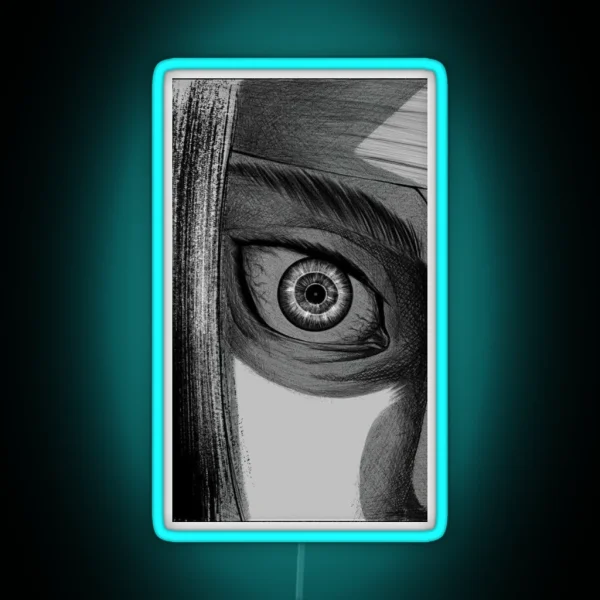 Eren S Eye RGB Neon Sign