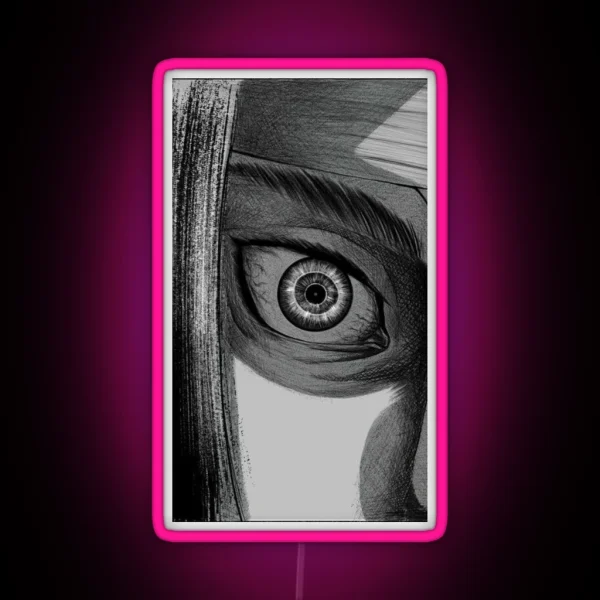 Eren S Eye RGB Neon Sign