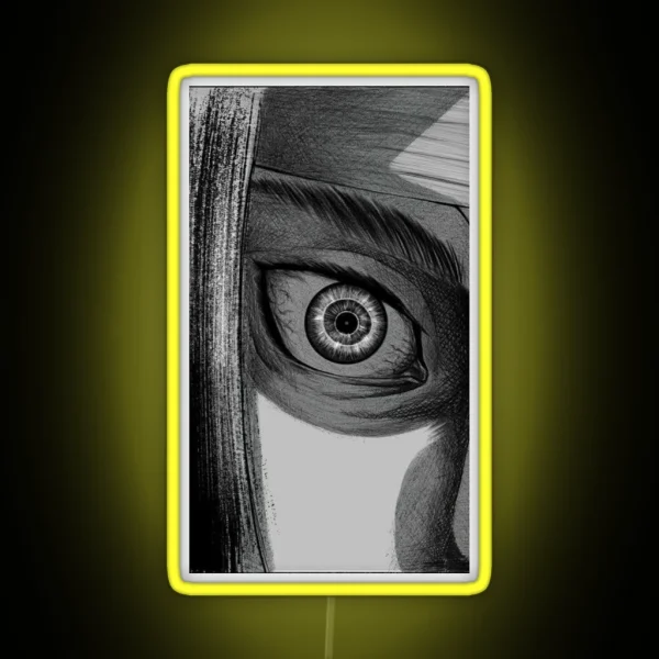 Eren S Eye RGB Neon Sign