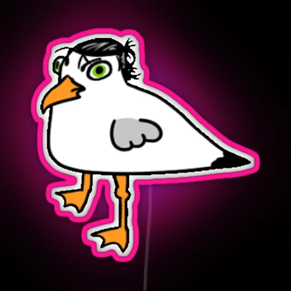 Eren Seagull RGB Neon Sign