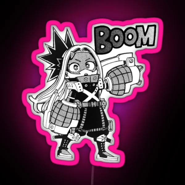 Eri Bakugou Costume Led Boku No Hero RGB Neon Sign