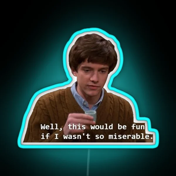 Eric Forman RGB Neon Sign