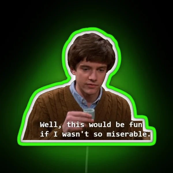 Eric Forman RGB Neon Sign