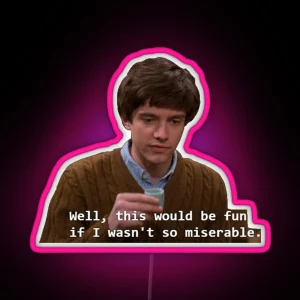 Eric Forman RGB Neon Sign