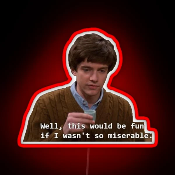 Eric Forman RGB Neon Sign