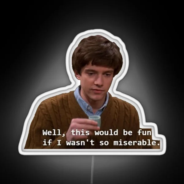 Eric Forman RGB Neon Sign