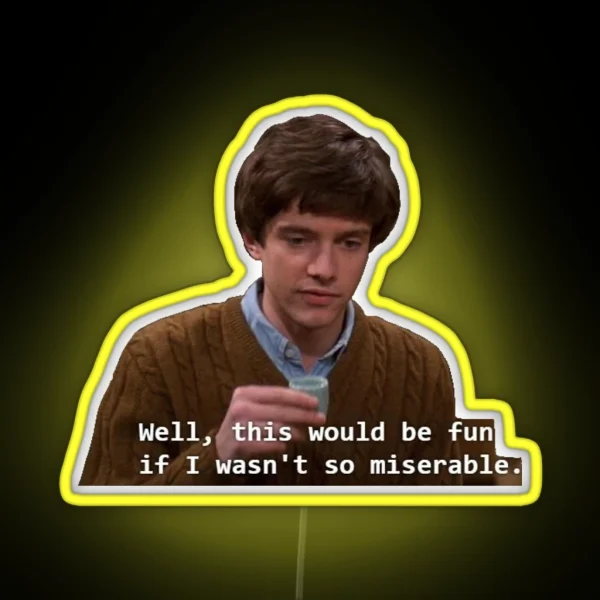 Eric Forman RGB Neon Sign