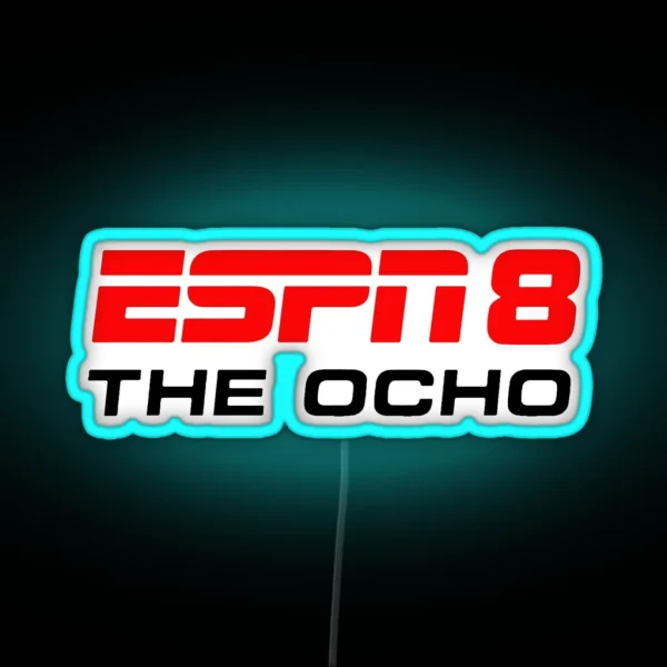 ESPN 8 The Ocho ESPN8 RGB Neon Sign