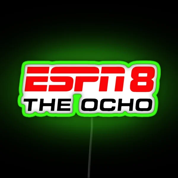 ESPN 8 The Ocho ESPN8 RGB Neon Sign