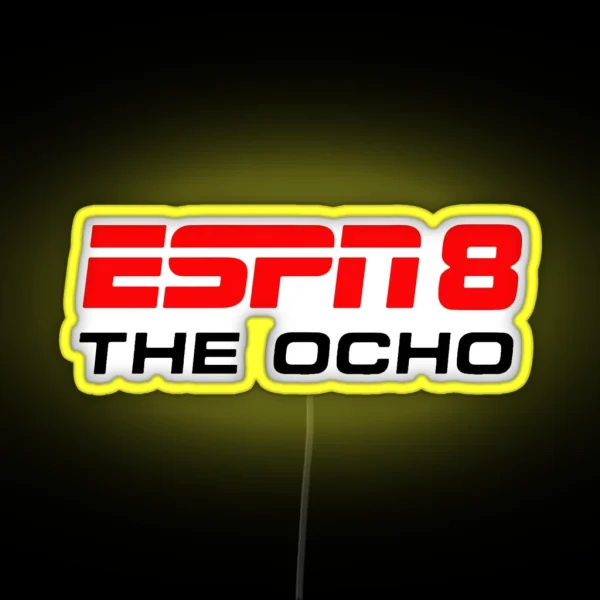 ESPN 8 The Ocho ESPN8 RGB Neon Sign