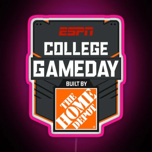 ESPN College Gameday RGB Neon Sign