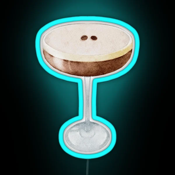 Espresso Martini Cocktail RGB Neon Sign