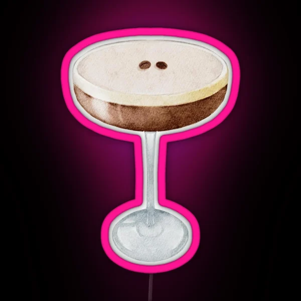 Espresso Martini Cocktail RGB Neon Sign