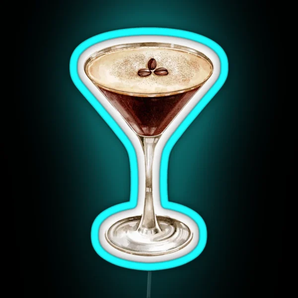 Espresso Martini RGB Neon Sign