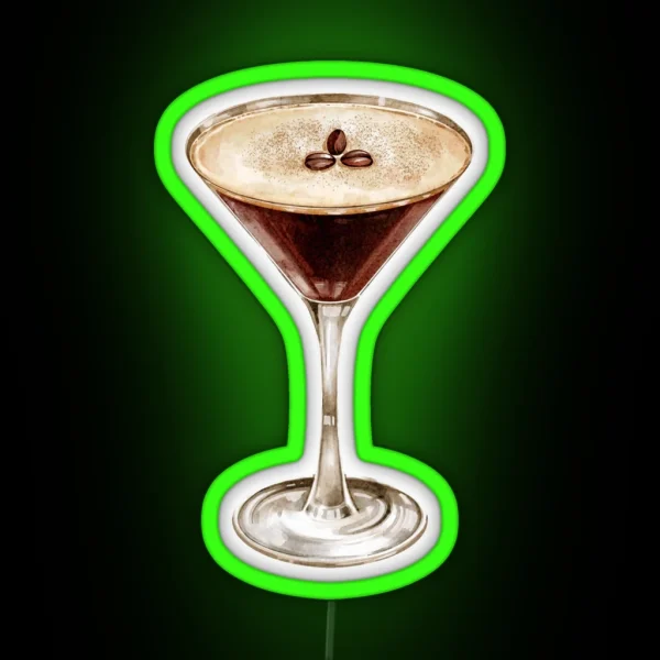 Espresso Martini RGB Neon Sign