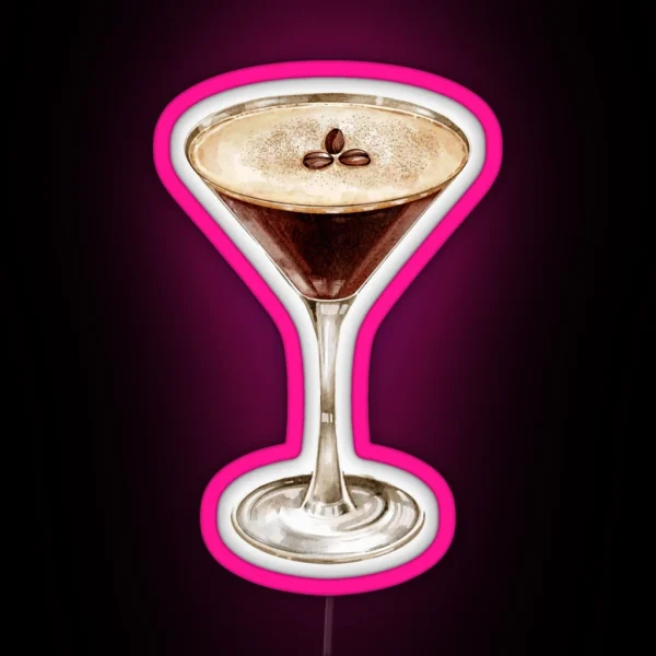 Espresso Martini RGB Neon Sign