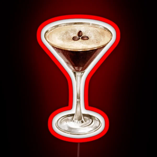 Espresso Martini RGB Neon Sign