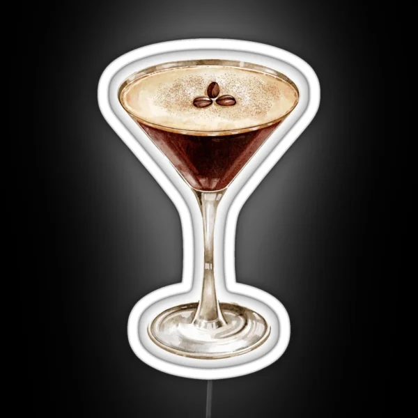 Espresso Martini RGB Neon Sign