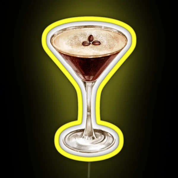 Espresso Martini RGB Neon Sign