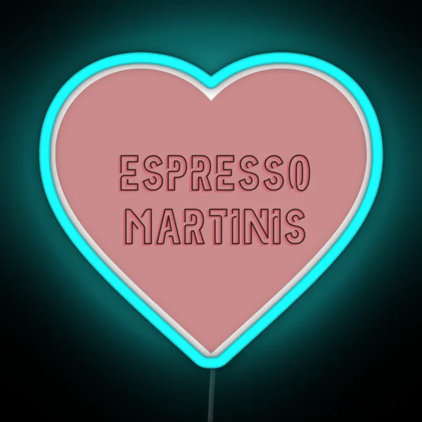 Espresso Martini RGB Neon Sign