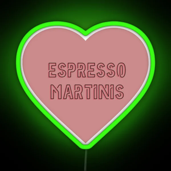 Espresso Martini RGB Neon Sign